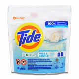 Tide - PODS Free & Gentle, Liquid Laundry Detergent Pacs - 16 Ct - 12 Oz - 6 Pack