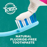 Tom's of Maine Fluoride-Free Antiplaque & Whitening Toothpaste - 4.5 Oz - 4 Pack