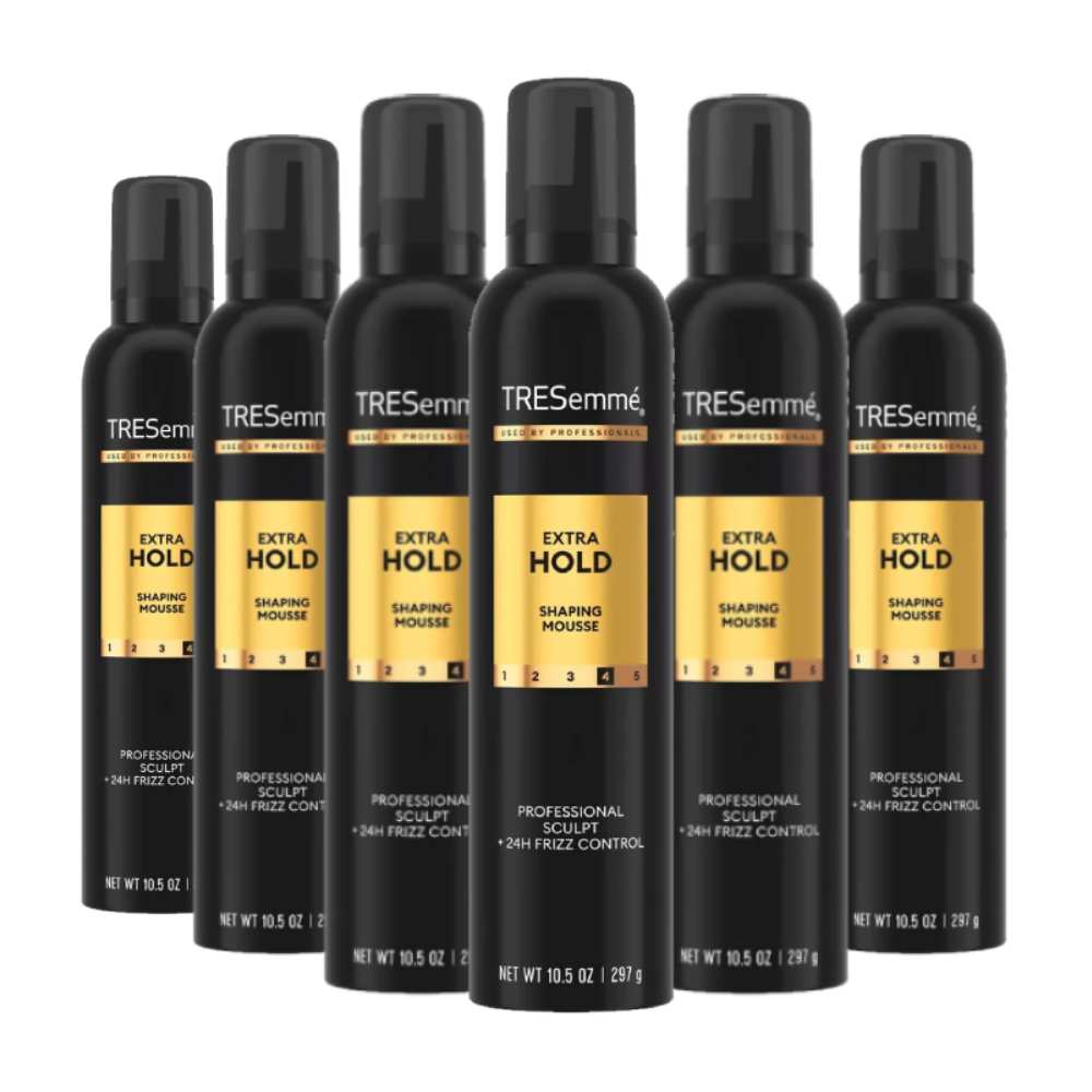 Tresemme  - Styling Mousse, Extra Hold - 10.5 Oz - 6 Pack