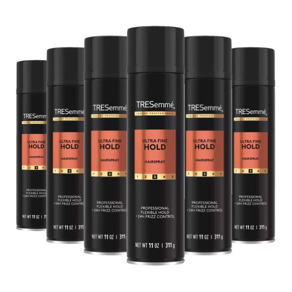 TRESemmé - Ultra Fine Mist Hairspray, Frizz Control with Pro Lock Tech - 11 Oz - 6 Pack
