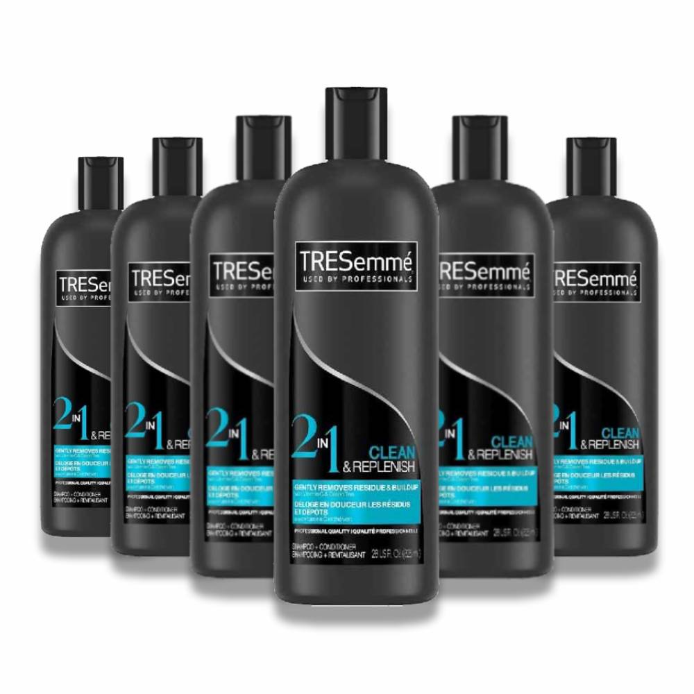 Tresemme - Shampoo 2 in 1 Clean & Replenish - 28 Oz - 6 Pack