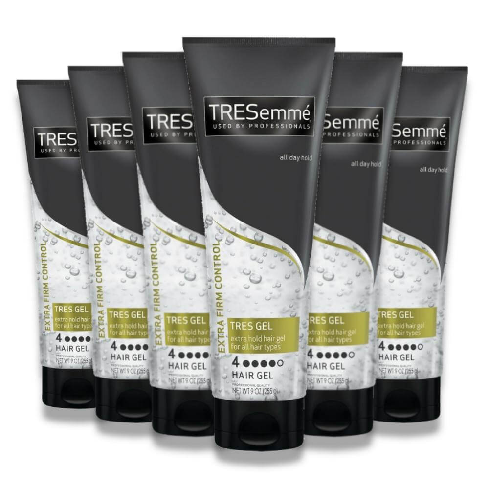 Tresemme Extra Hold Hair Gel - 9 Oz - 6 Pack Contarmarket