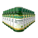 Nature's Bounty Turmeric 1000 Mg - 60 Capsules - 12 Pack