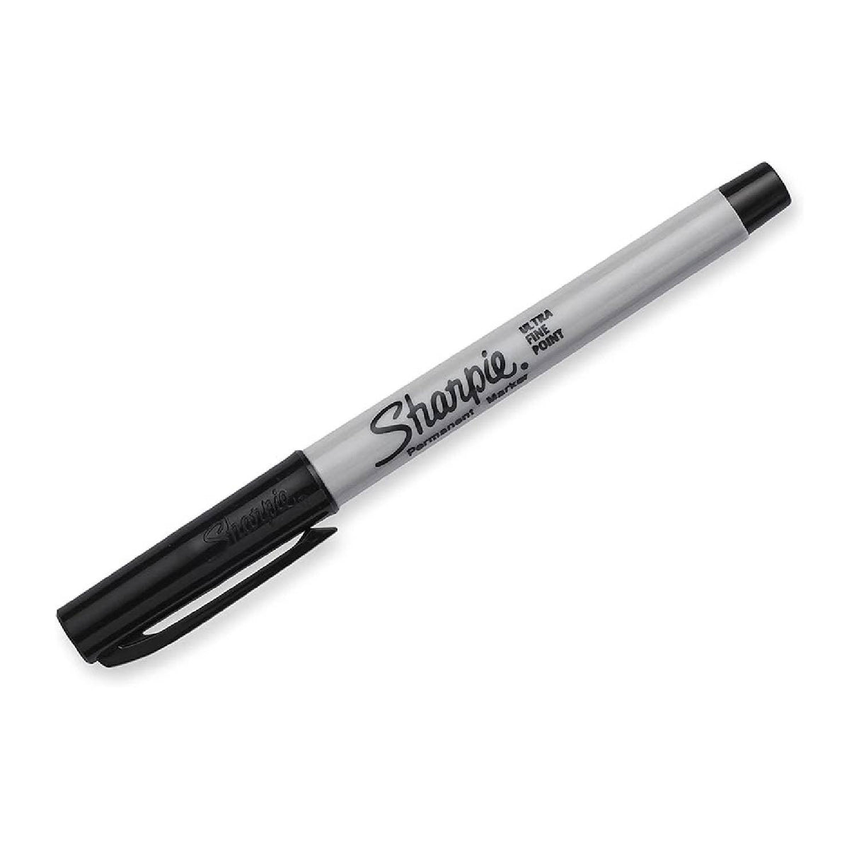 Sharpie Permanent Markers Ultra Fine Tip Black 2 ct ea- 12 Pack