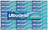 Ultra Brite - Baking Soda and Peroxide Whitening Toothpaste, Cool Mint - 6 Oz - 24 Pack