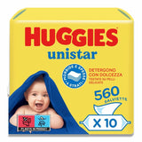 Huggies Baby Wet Wipes, Unistar - 56 ct each - 10 pack