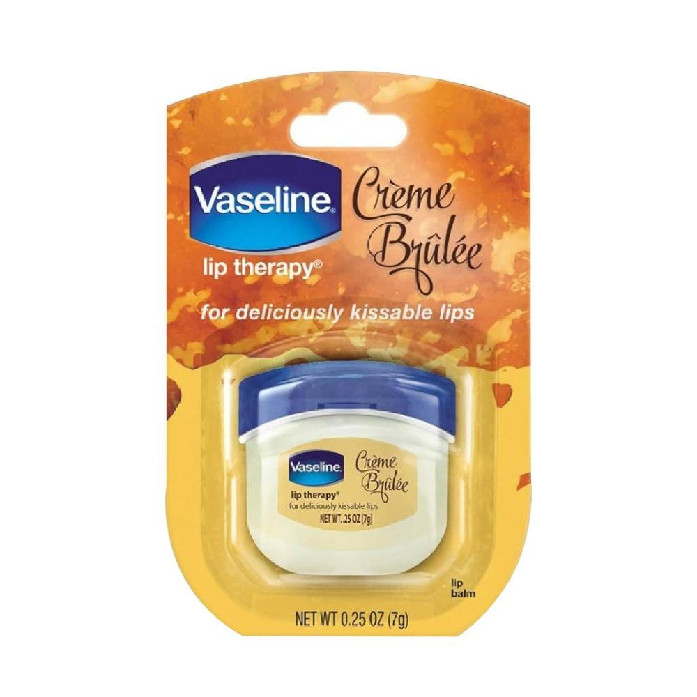 Vaseline Lip Therapy Creme Brulee Lip Balm 0.25 oz -32 Pack - Travel Size