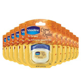 Vaseline Lip Therapy Creme Brulee Lip Balm 0.25 oz -32 Pack - Travel Size