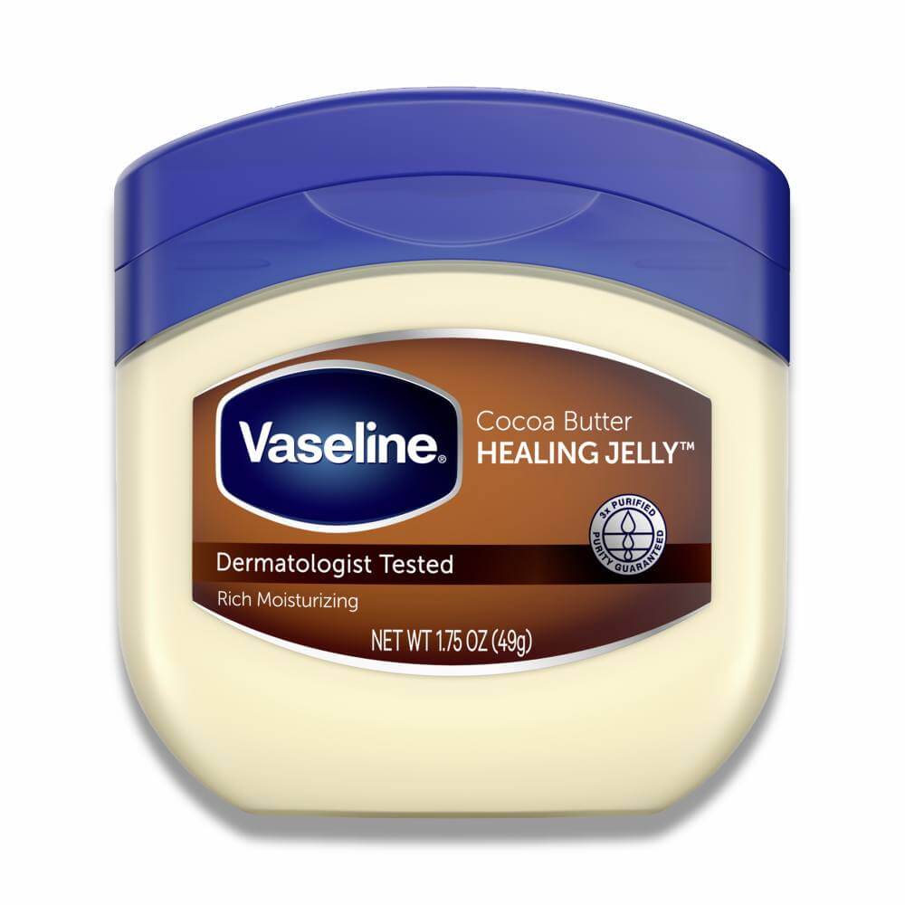 Vaseline Rich Conditioning Petroleum Jelly, Cocoa Butter - 1.75 Oz - 24 Pack Contarmarket