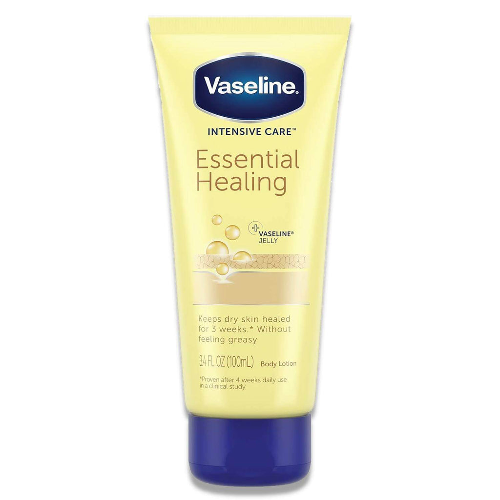 Vaseline Intensive Care Essential Healing Body Lotion - 3.4 Oz - 12 Pack Contarmarket
