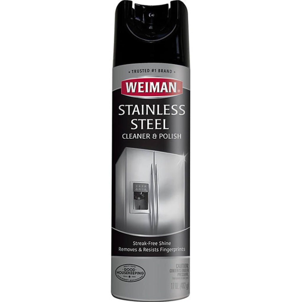 Weiman Stainless Steel Cleaner & Polish - 17 Oz - 3 Pack Contarmarket