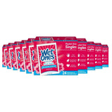 Wet Ones - Antibacterial Hand Wipes Singles - Fresh Scent - 24 Ct - 10 Pack