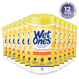 Wet Ones Antibacterial Hand Wipes Tropical Splash - 40ct ea - 12 pack