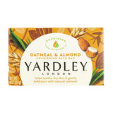 Yardley - London Naturally Moisturizing Bar Soap, Oatmeal & Almond - 4 Oz - 24 Pack