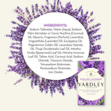 Yardley - London Moisturizing Bath Bar English Lavender  - 4 Oz - 24 Pack
