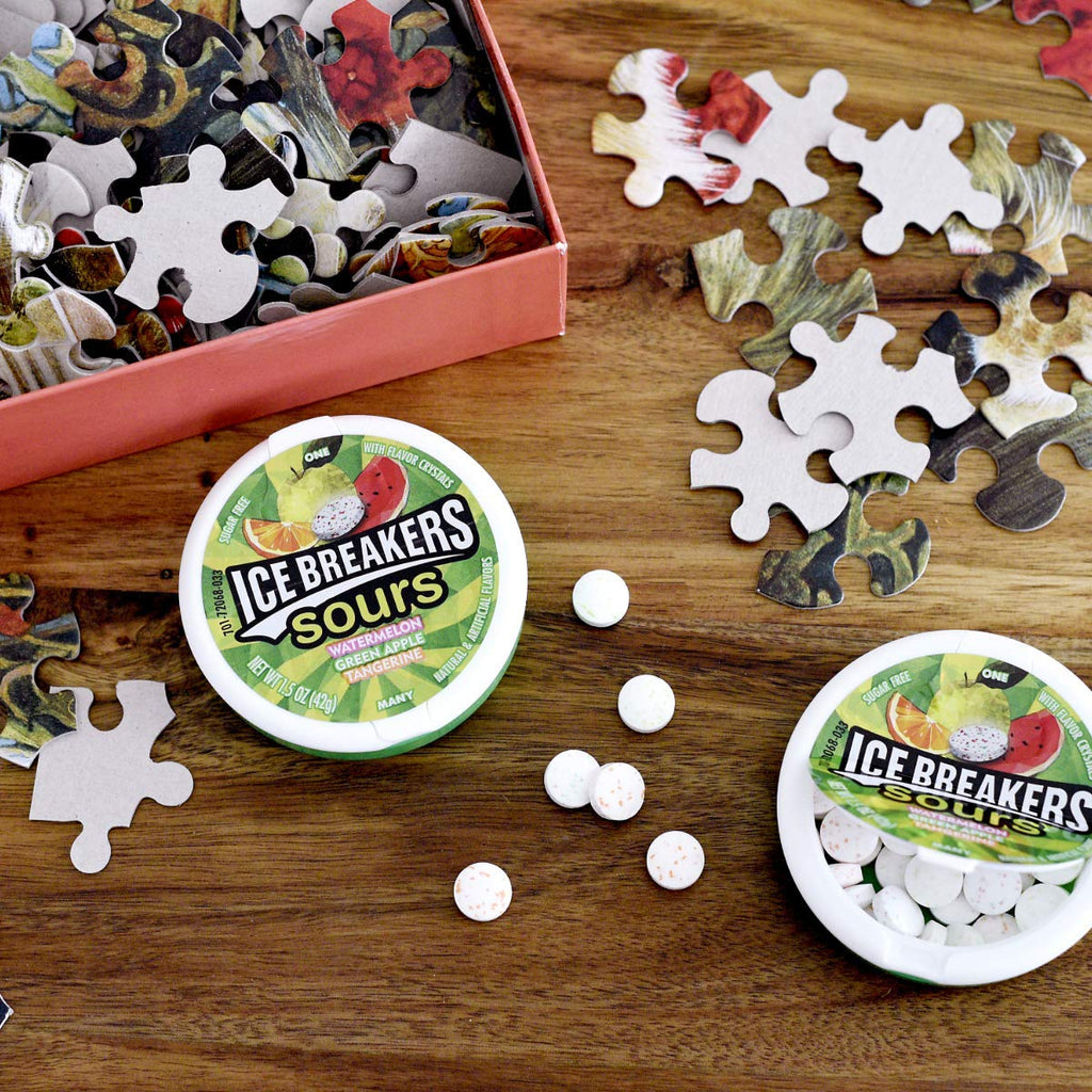 Ice Breakers Sours Sugar Free Mints, Watermelon, Green Apple, Tangerine - 24 Packs of 8 (5657209733276)