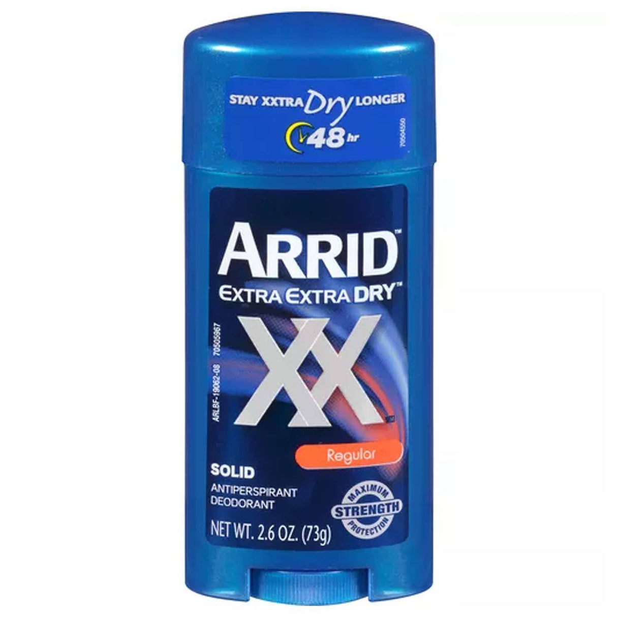 ARRID Extra Dry Wide Regular Solid Antiperspirant & Deodorant Stick  2.6 oz - 12 Pack