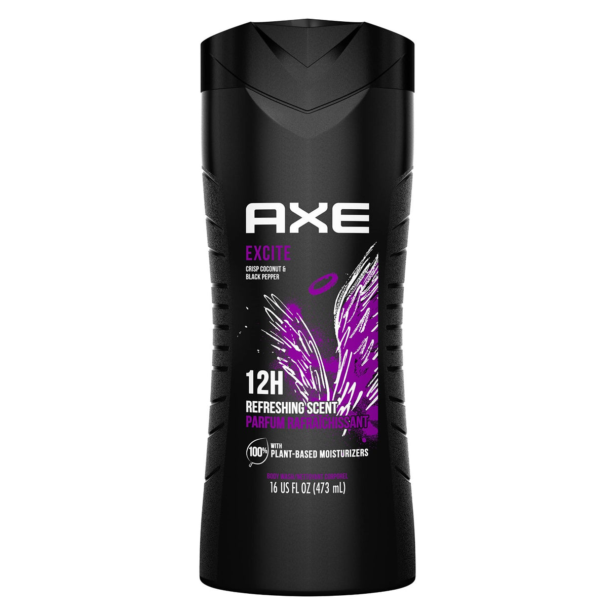 Axe Body Wash Excite - 16 oz Each - 4 Pack