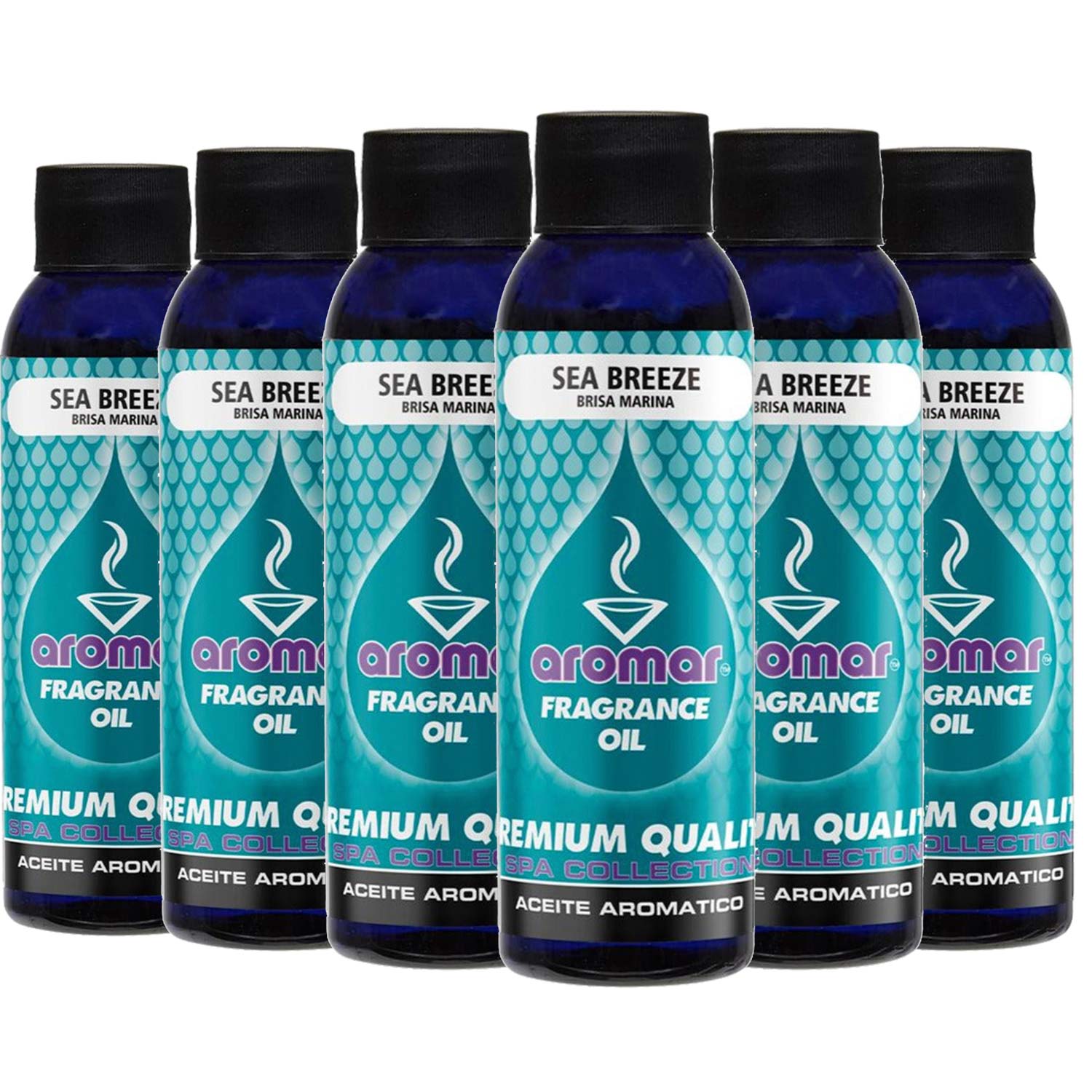 Aromar Aromatic Oil, Sea Breeze, 6 Pack - 4oz/ea – Contarmarket