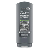 Dove Men +Care Body Wash Charcoal & Clay - 13.5 oz/ 400 ml- 6 Pack