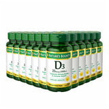 Nature’s Bounty Vitamin D3 25 Mcg 1000 IU, 120 Rapid Release Softgels - 12 Pack