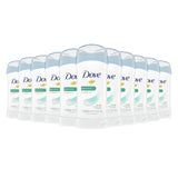 Dove - Invisible Solid Antiperspirant  Deodorant stick for women Sensitive - 2.6 Oz - 12 Pack