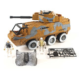 Free Wheel Military Force Full Playset - 26 Pcs