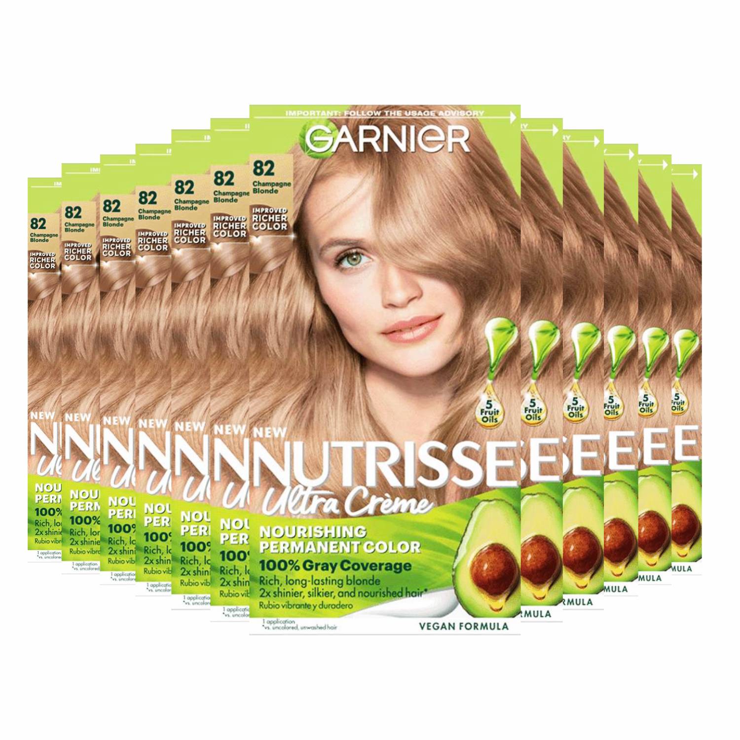 Garnier Good Permanent No Ammonia Formula 100% Grey Coverage 8.0 Honey Blonde  Hair Dye | Sainsbury's