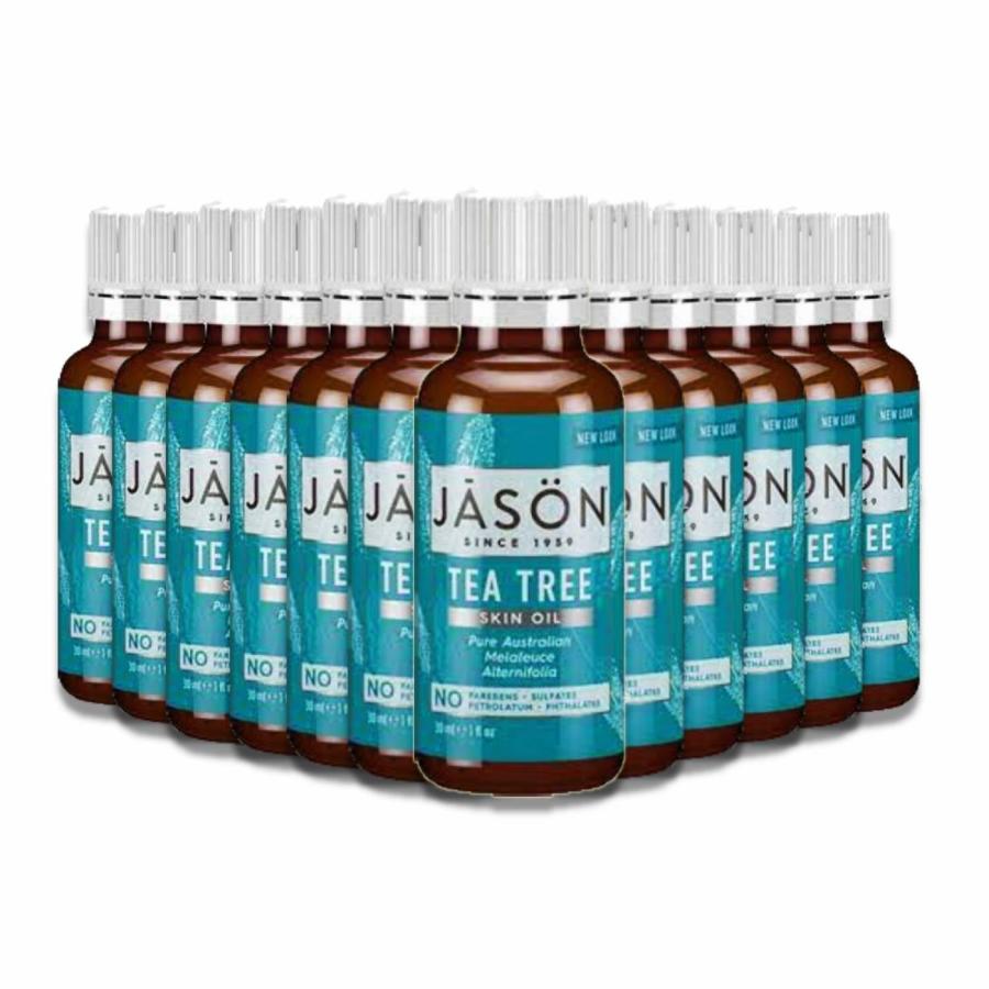 JASON Tea Tree Pure Skin Oil  1 Fl Oz- 12 Pack