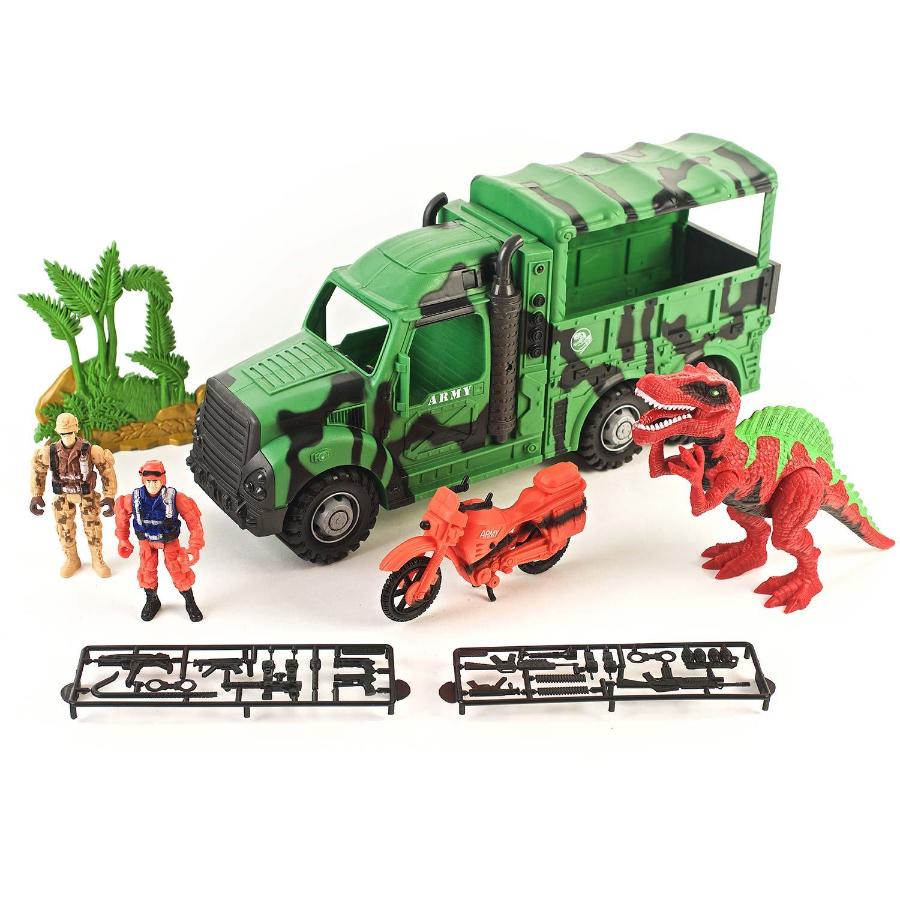 Juda Toys Dinosaurs Hunting Play Set Spinosaurus -13 Pcs