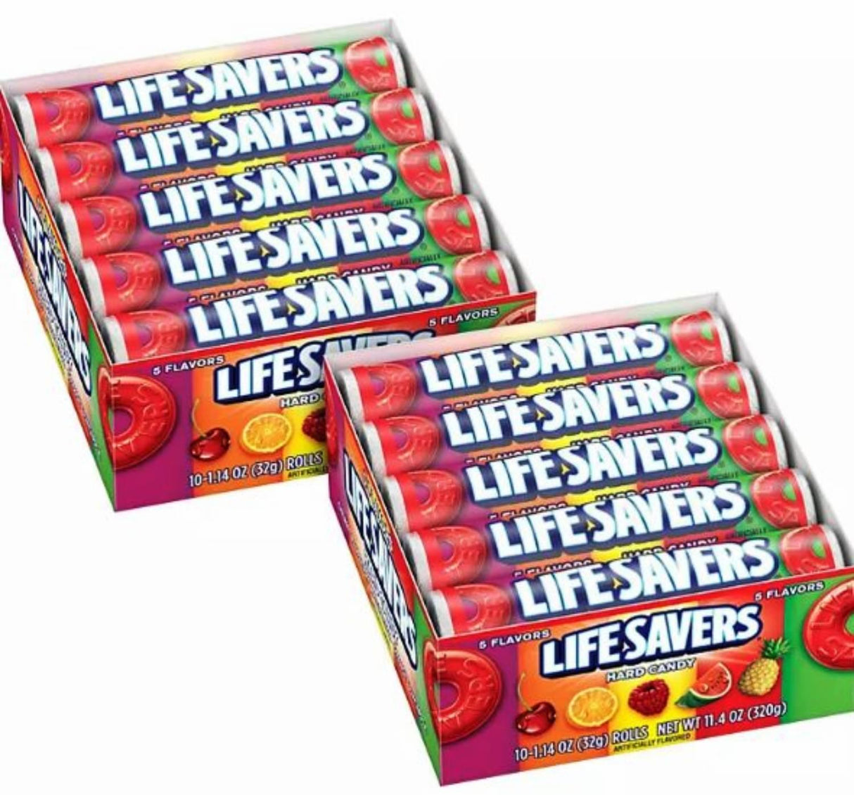 Life Savers 5 Flavors Hard Candy - 3.29 oz - 20 ct