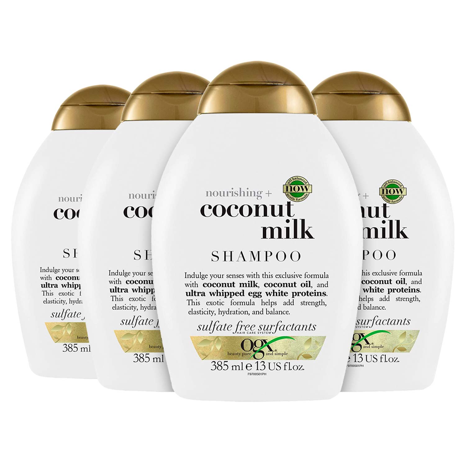 Multiplikation skinke Cyclops OGX Nourishing + Coconut Milk Shampoo 13 Oz Each, 4 Pack – Contarmarket