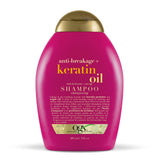 OGX Anti Breakage Keratin Oil Shampoo 13 Oz Each, 4 Pack