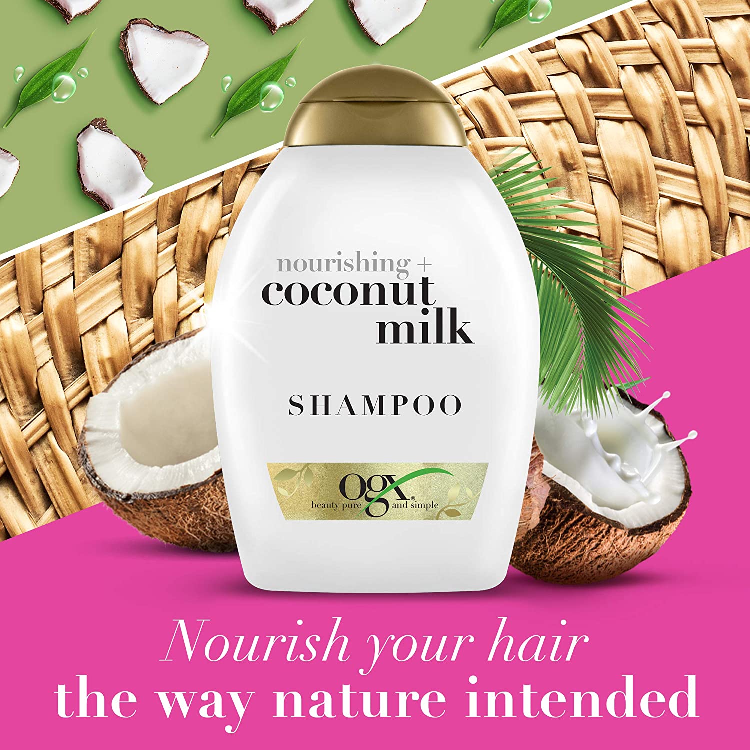OGX Nourishing + Milk Shampoo 13 Oz Each, 4 Pack – Contarmarket
