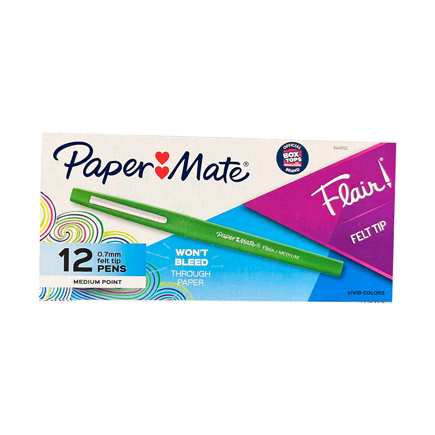 Paper Mate Flair Felt Tip Pens, Medium Point, Business Colors, 4