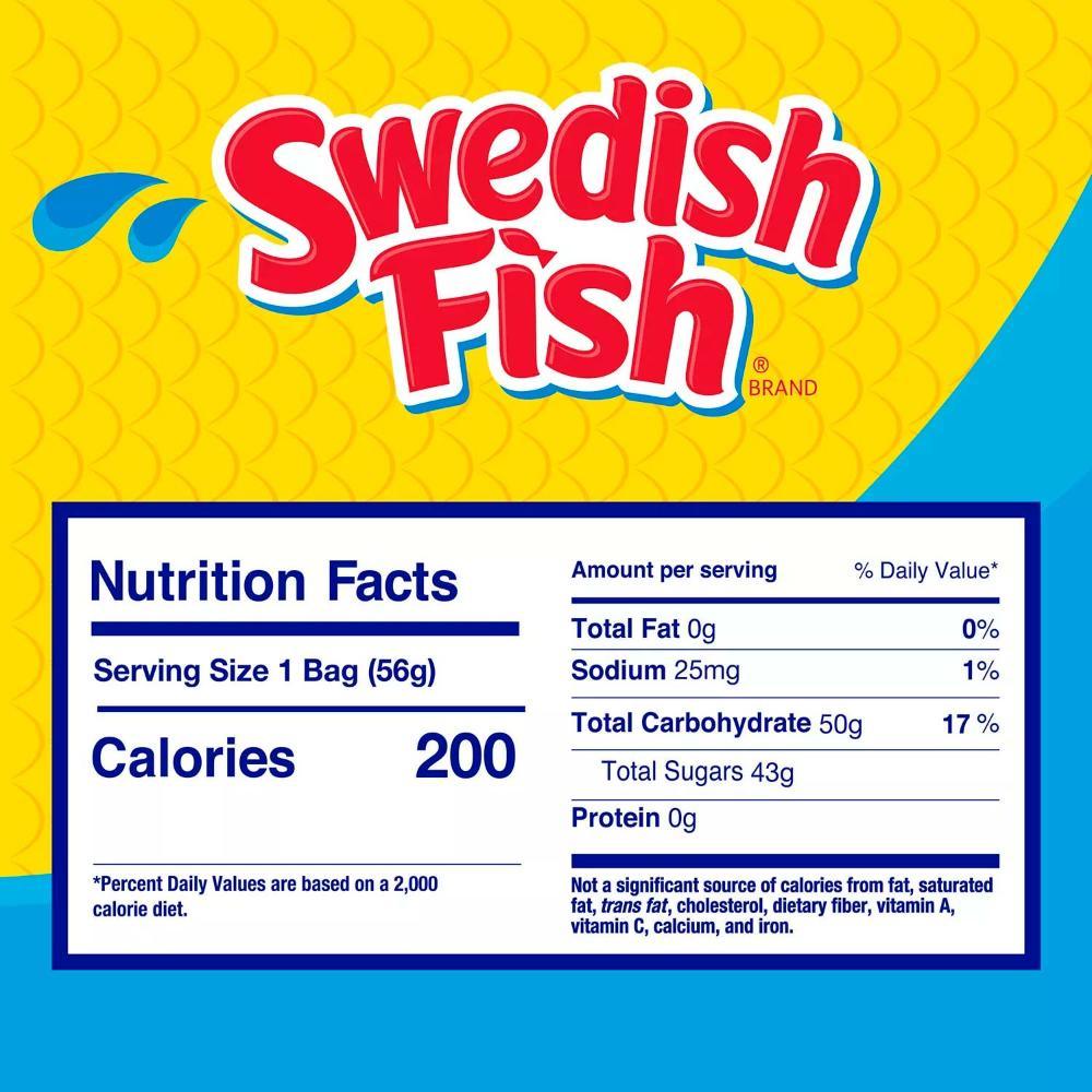 Swedish Fish Mini Soft and Chewy Candy  - 2oz Each - 24 Pack