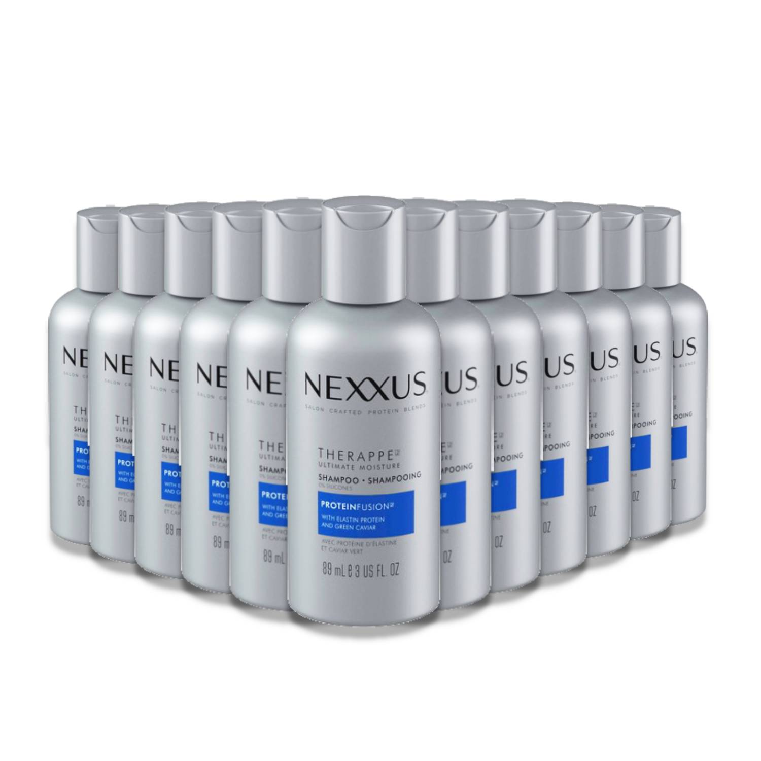 NEXXUS THERAPPE Ultimate Moisture Shampoo Travel Size - 3 fl oz - 12 P –  Contarmarket