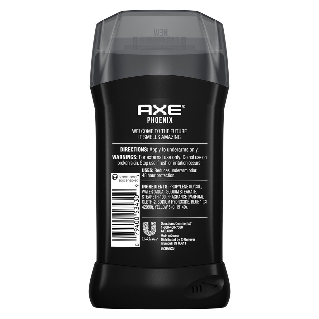Axe Deodorant Stick, Phoenix, Bulk - 12 Pack, 3 Oz Each ($4.00/Ea) (7033148997788)