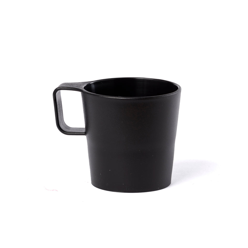 COZA DESIGN Cocina Casual Plastic Mug Set, Black - 4.2 Oz - 4 Ct (6802929090716)