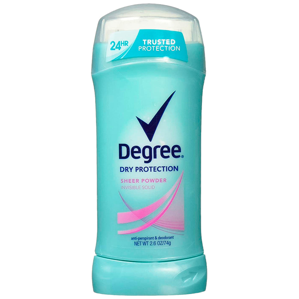 Degree Women Invisible Solid, Sheer Powder - 2.6 Oz - 6 pack (6939661729948)