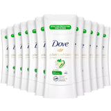 Dove Deodorant Stick, Advanced Care, Cool Essentials, Bulk - 2.6 Oz - 12 Pack (6982222020764)