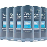 Dove Men +Care Body Wash Clean Comfort- 13.5 oz - 6 Pack