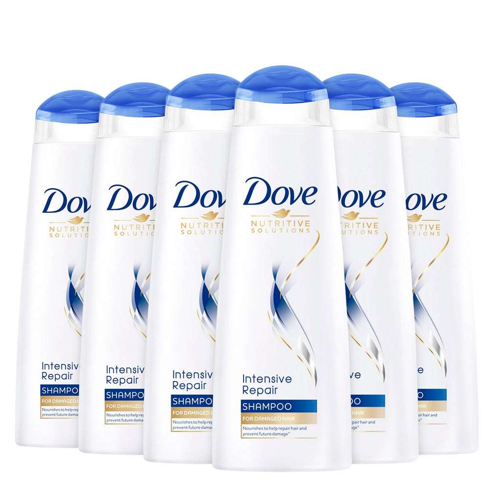 Dove Shampoo, Intensive Repair Bulk - 250 ml - 6 Pack ($2.00/Ea) (6910804000924)