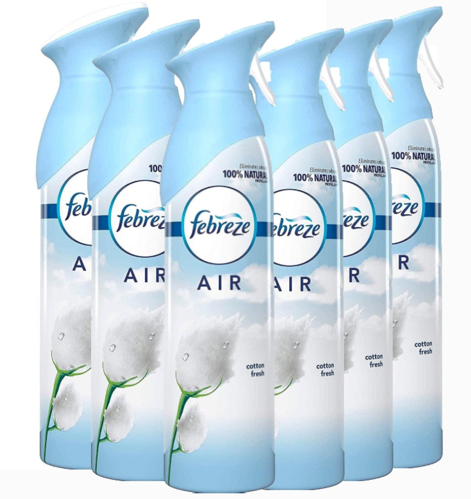 Febreze Air Mist Freshener Spray, Cotton Fresh - 300 ml / 10.14 oz - 6 –  Contarmarket