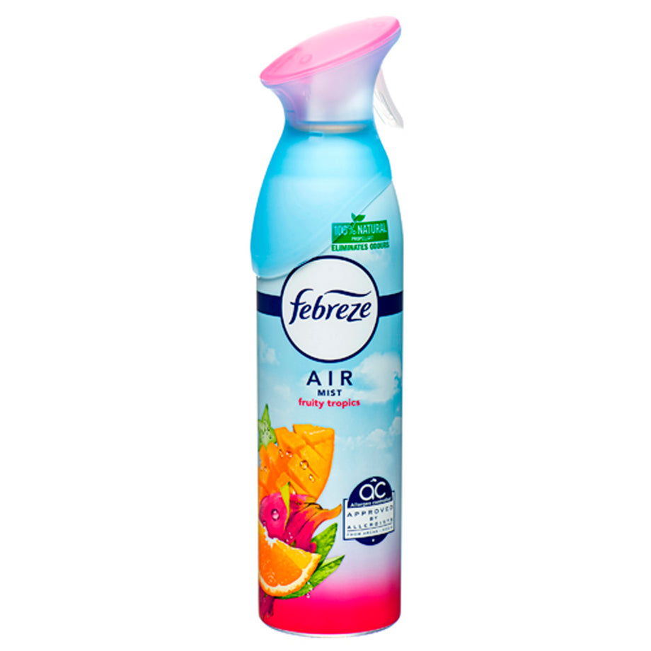 Febreze Air Mist Freshener Spray, Fruity Tropics - 300 ml / 10.14