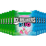 Ice Breakers DUO Mints, Watermelon - Wholesale - 10 Pack - 8 Ct Each (6995474710684)