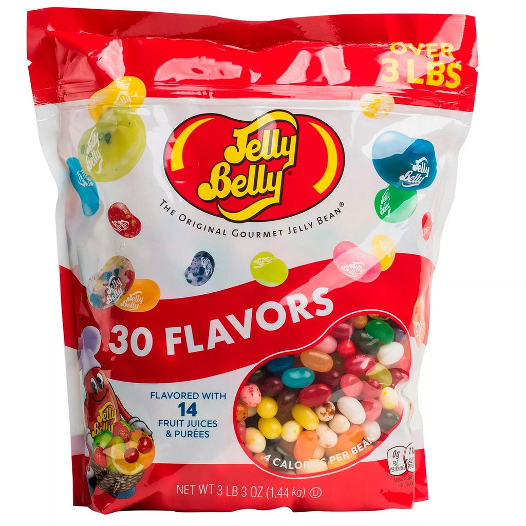 Jelly Belly Gourmet Jelly Beans, 30 Flavors - 51 Oz (6768360620188)