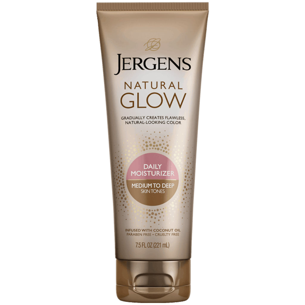 Jergens Natural Glow, Firming Daily Moisturizer, Medium to Deep Skin Tone - 7.5 Oz (7015919517852)
