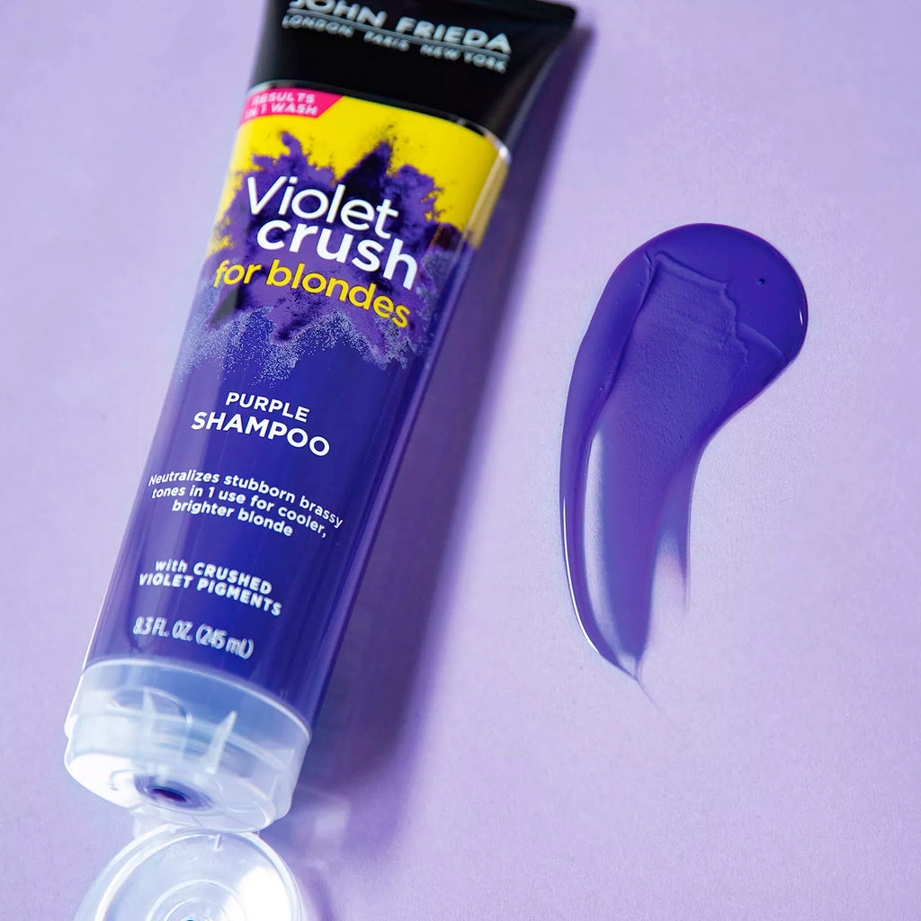 John Frieda Violet Crush Purple Shampoo - 8.3 Fl Oz (6630531530908)