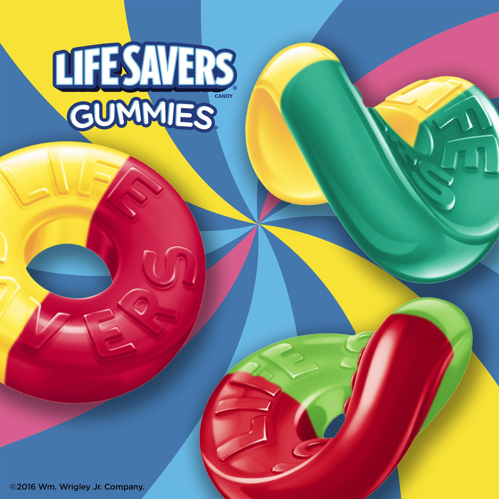 Life Savers Gummies Collision Candy Bag Bulk - 7 Oz - 12 Ct (7070529618076)